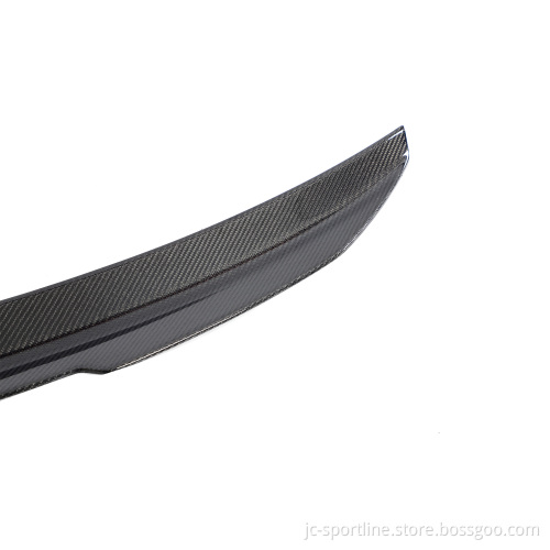 GT Style Carbon Fiber Rear Spoiler Trunk Wing for Audi A4/S4 B9 Sedan 2015-2023